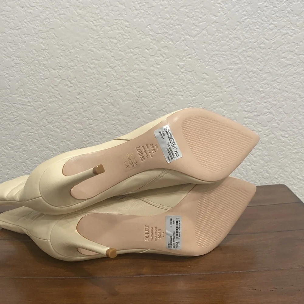 Schutz Betsey Leather Boots